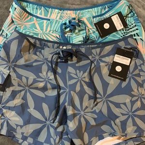 2 for 1 NWT Maui Rippers woman’s Board Shorts